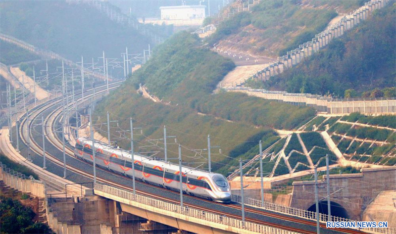Открыто движение по высокоскоростной железной дороге Чэнду-Цзыгун-Ибинь