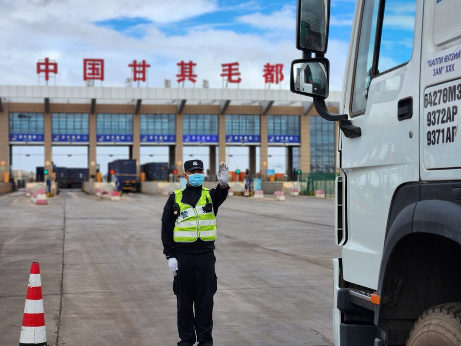 В 2023 году пункт пропуска Ганьцимаоду на китайско-монгольской границе обработал рекордный объем грузов