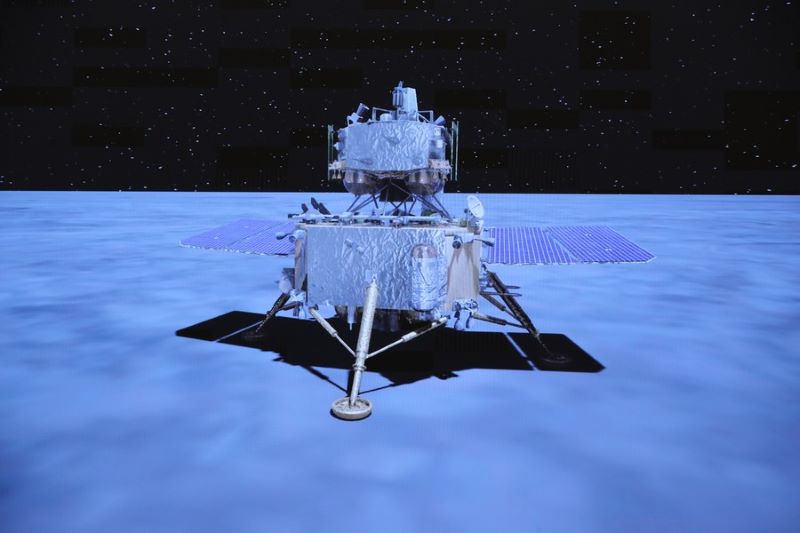 Запуск китайского лунного зонда 