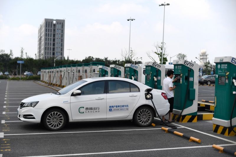 В пров. Чжэцзян на востоке Китая растет потребление электроэнергии автомобилями на новых источниках энергии