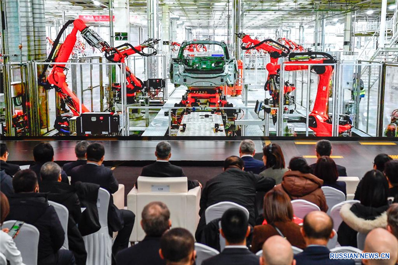 На новой производственной базе NEV-автомобилей компании Audi в Китае начато предсерийное производство