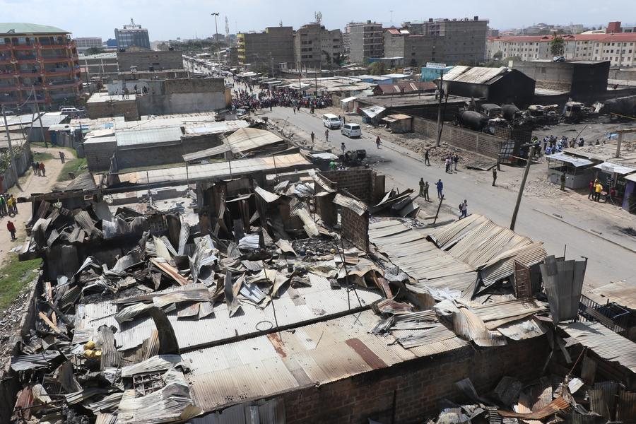 Два человека погибли, 222 пострадали при взрыве газа в столице Кении