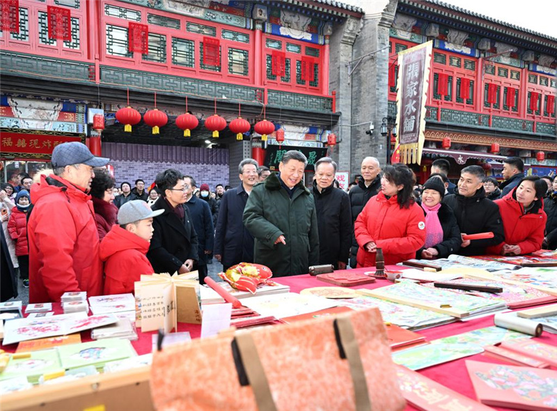 Си Цзиньпин поздравил всех китайцев с праздником Весны
