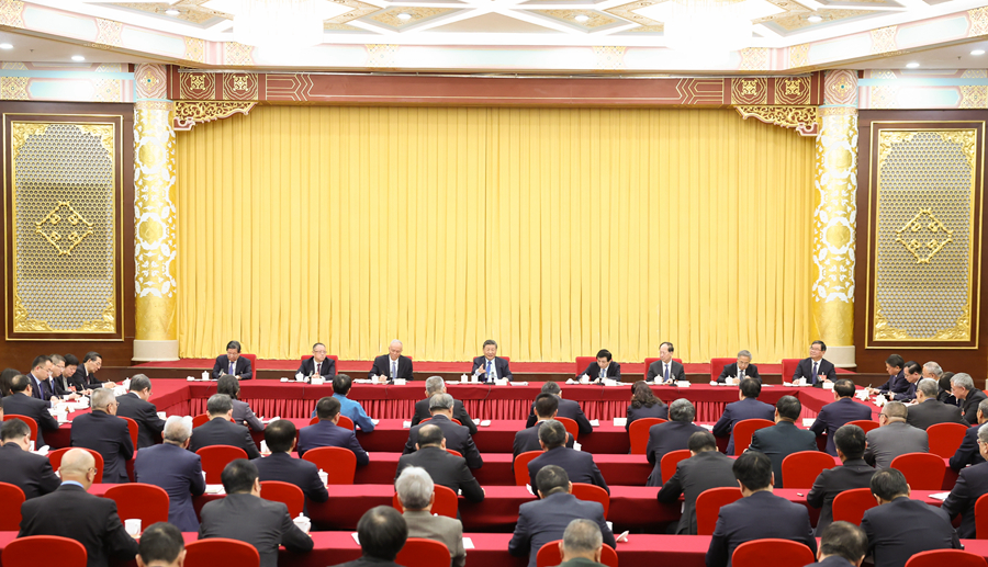 Си Цзиньпин посетил членов ВК НПКСК и принял участие в их панельной дискуссии