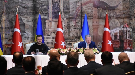 Турция готова содействовать проведению мирного саммита России и Украины -- президент