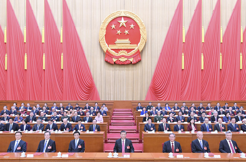 В Пекине состоялось заключительное заседание второй сессии ВСНП 14-го созыва