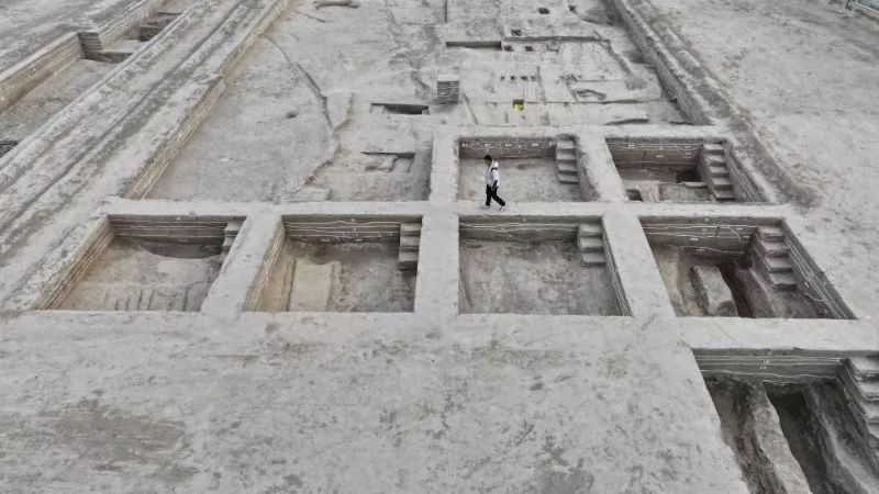В новом районе Сюнъань обнаружены руины восьми древних городов
