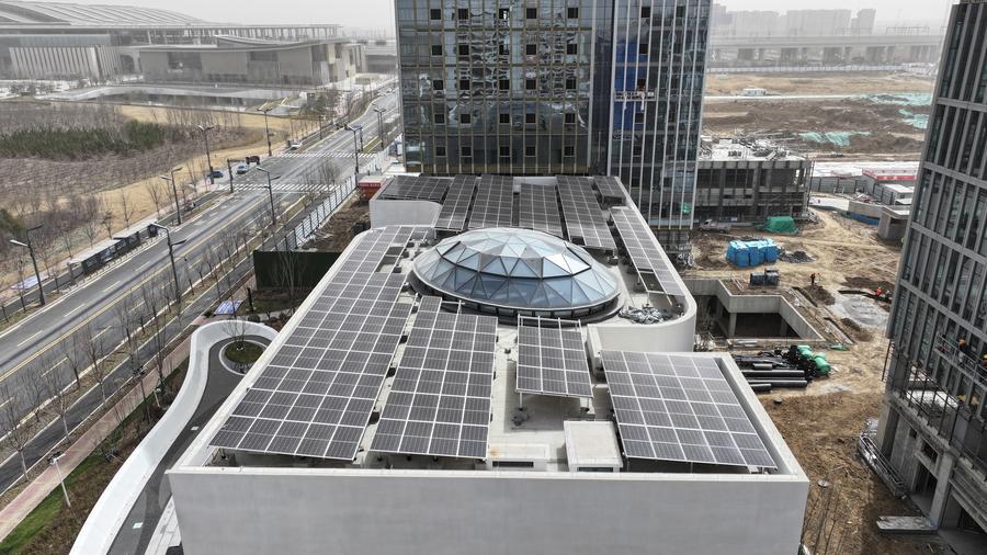 Установленная мощность чистой энергии в новом районе Сюнъань превысила 150 тыс. кВт