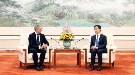 Заместитель председателя КНР встретился с главным исполнительным директором Philips