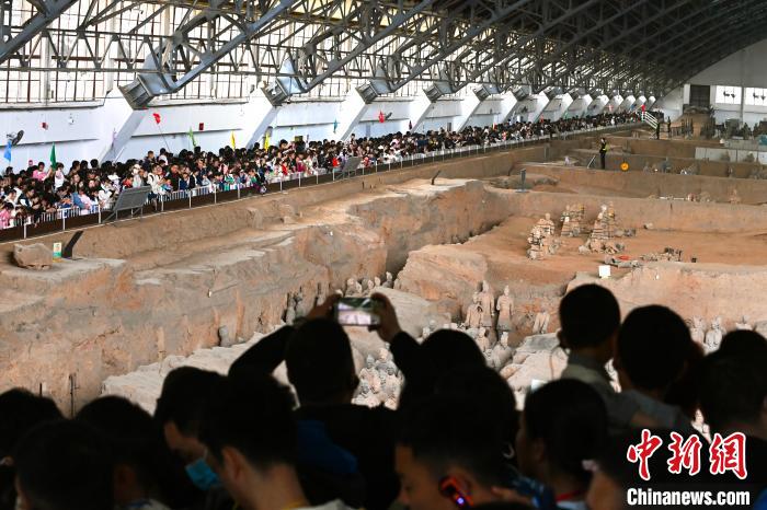 В каникулы по случаю праздника Цинмин «Терракотовую армию» посетили более 158 тыс. туристов