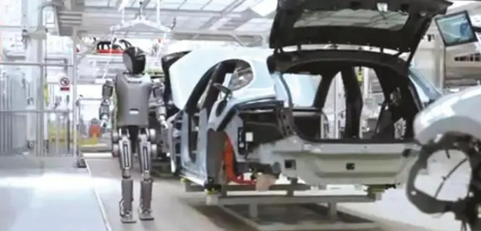  Китай внедряет человекоподобных роботов в автомобильную промышленность 