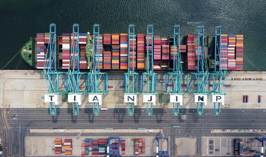 Китайский порт Тяньцзинь демонстрирует устойчивый рост контейнерооборота по итогам первого квартала 2024 года