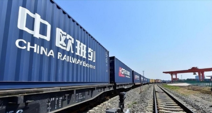  Из Москвы в Сиань отправился первый поезд Китай-Европа с импортными товарами 