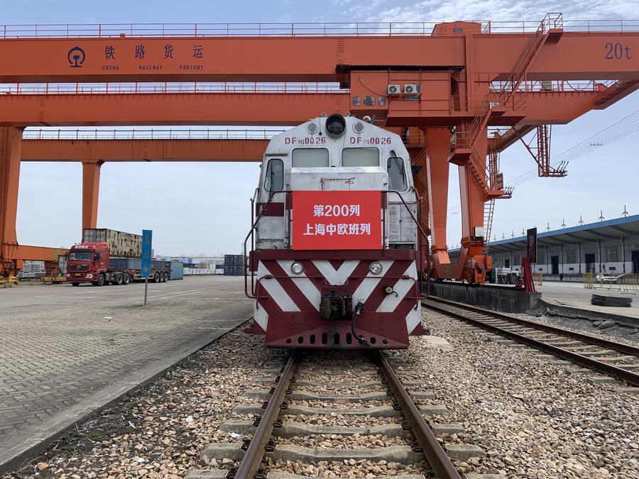 Услуги грузовых поездов Китай-Европа продемонтрировали значительный рост за первые 4 месяца