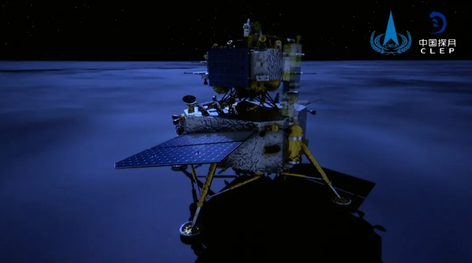 С поверхности Луны взлетел китайский зонд 