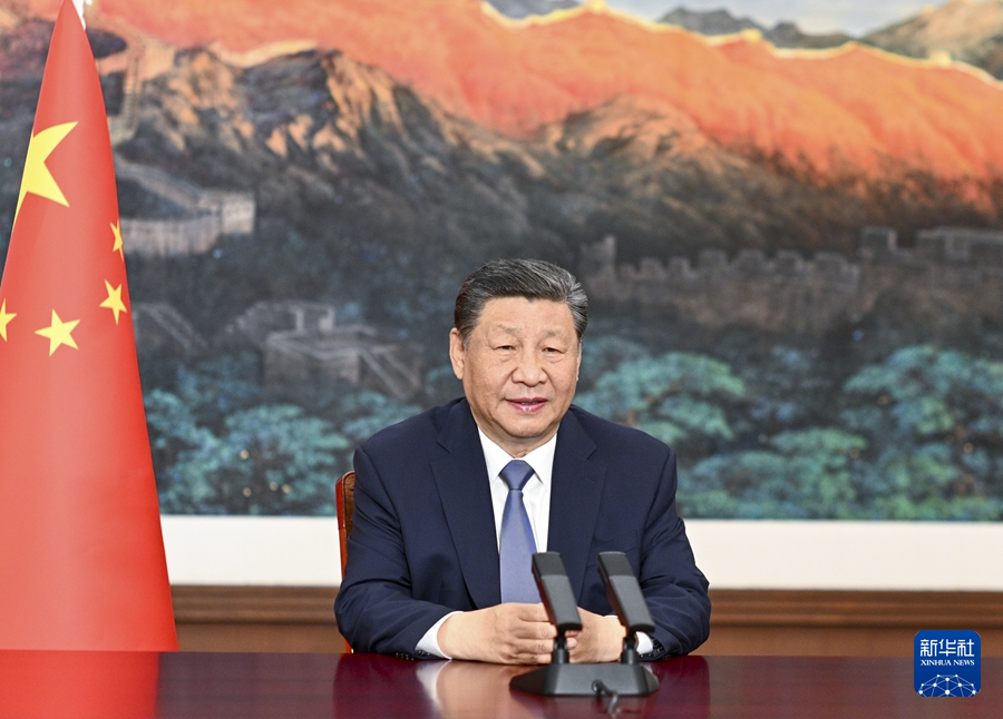 Главы государств Китая, Кыргызстана и Узбекистана поздравили по видеосвязи с подписанием межправительственного соглашения по проекту железной дороги Китай-Кыргызстан-Узбекистан