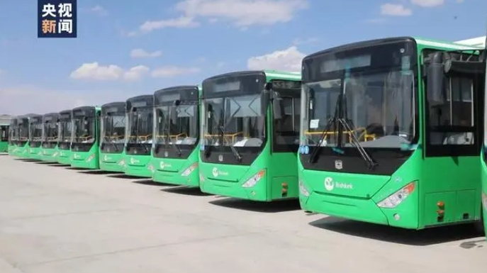 Китай завершил крупнейший заказ пассажирских автобусов на новых источниках энергии для Кыргызстана