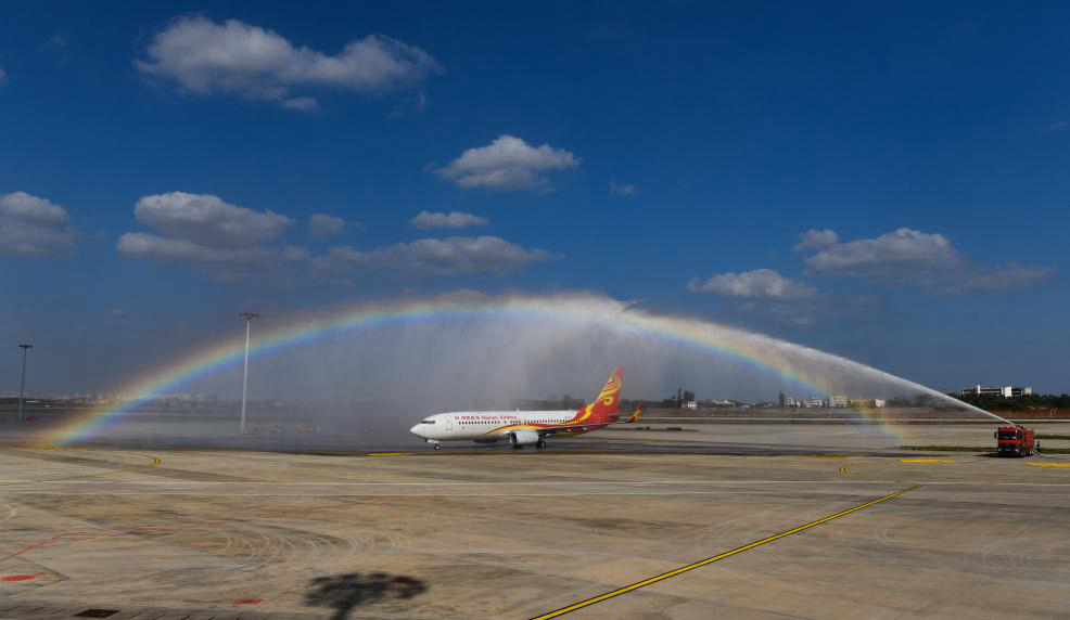  Китайская авиакомпания Hainan Airlines с 26 августа запускает полеты по маршруту Москва -- Хайкоу 