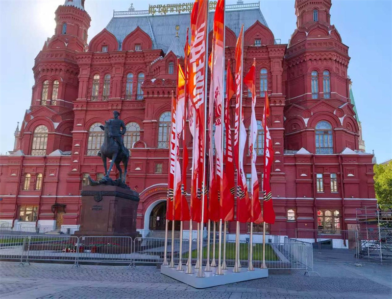 Москва в преддверии Дня Победы