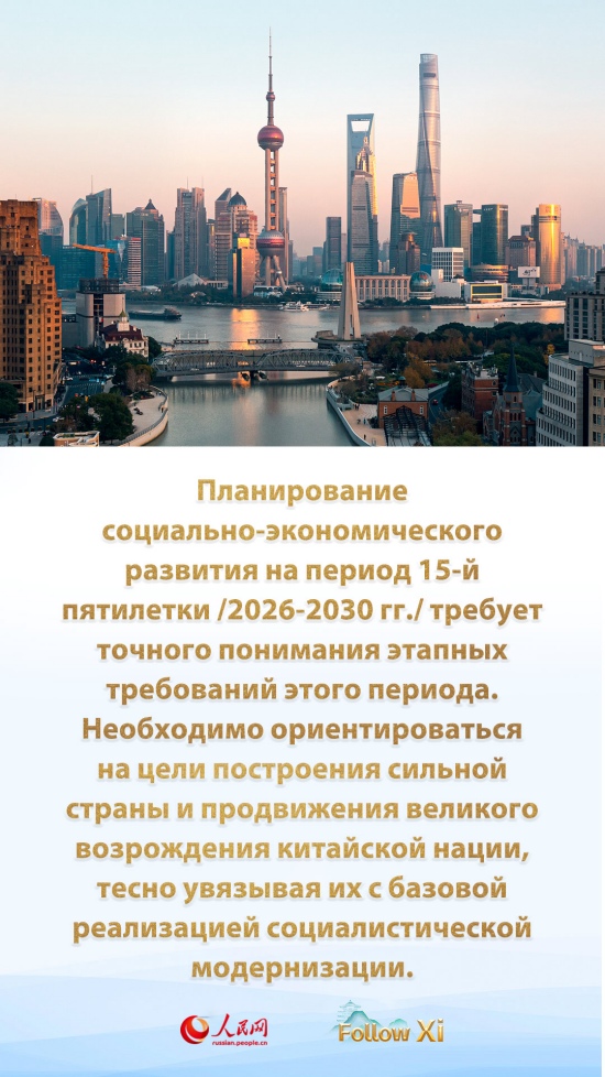 Си Цзиньпин подчеркнул необходимость научно обоснованного планирования социально-экономического развития на 2026-2030 годы