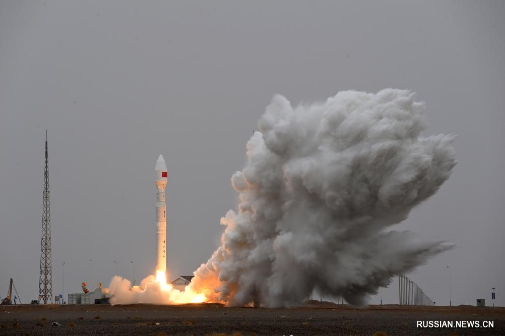 Запуск китайской коммерческой ракеты-носителя "Лицзянь-1 Y7"