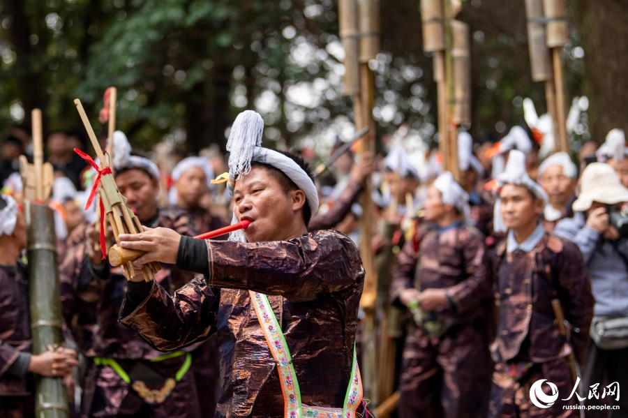Народность мяо в провинции Гуйчжоу отметила Фестиваль Лушэн