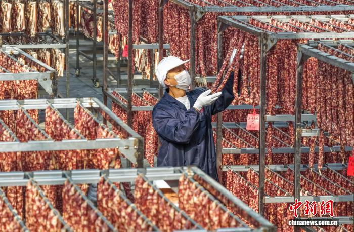 На юге провинции Аньхой начался сезон приготовления вяленого мяса