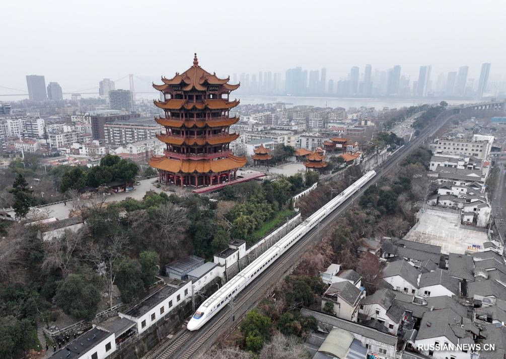 На китайских железных дорогах введен новый график движения поездов