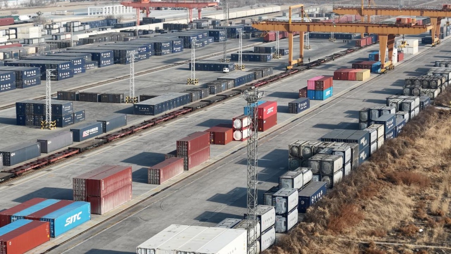 Поезд «Китай – Европа (ЦА)» доставил более 1000 тонн казахстанского льняного семени в Иньчуань