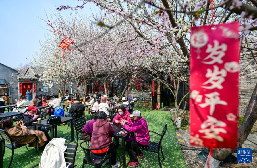 Парковые ярмарки и сувенирная продукция оживляют весенний потребительский рынок Пекина