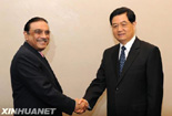 Встреча председателя КНР Ху Цзиньтао с президентом Пакистана