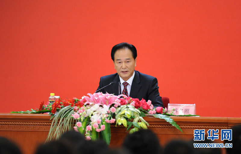 Пресс-секретарь 18-го съезда Коммунистической партии Китая Цай Минчжао