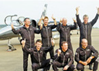 Первая зарубежная пилотажная группа прибыла в Чжухай