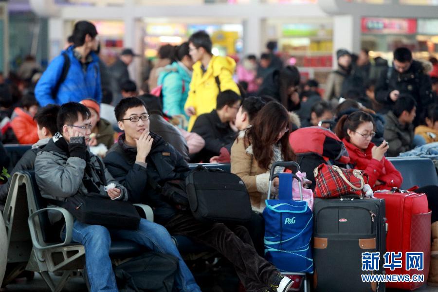 Китай в ожидании предновогодних пассажироперевозок (14)