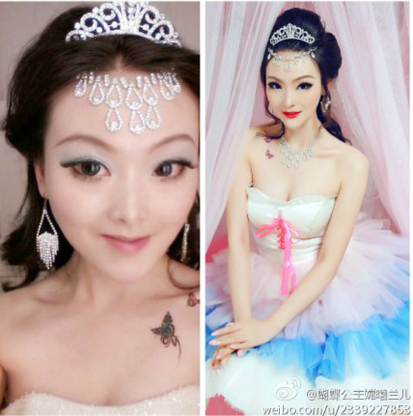 «Живые Барби» по-китайски стали звездами в Интернете (2)