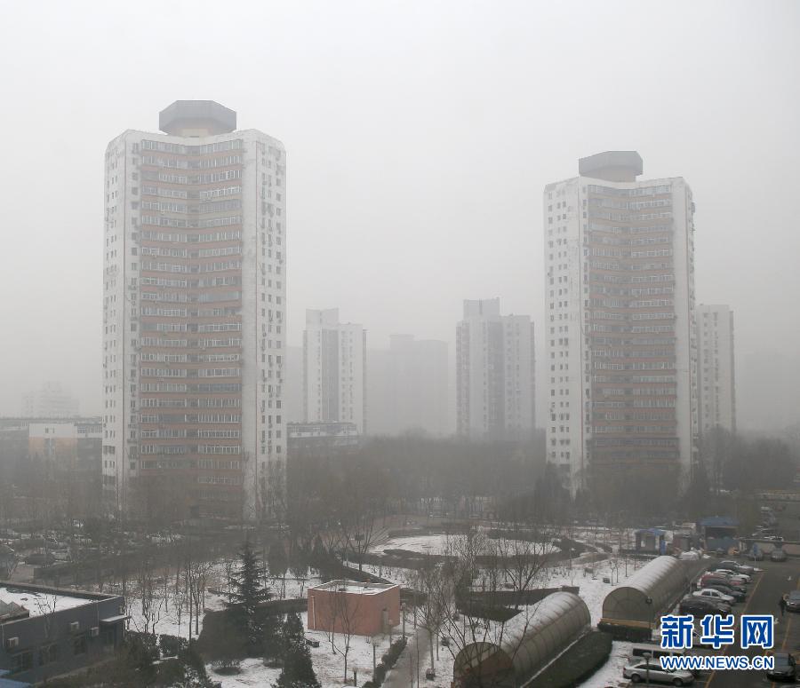 Пекин в четвертый раз за месяц окутала пыльная мгла (22)