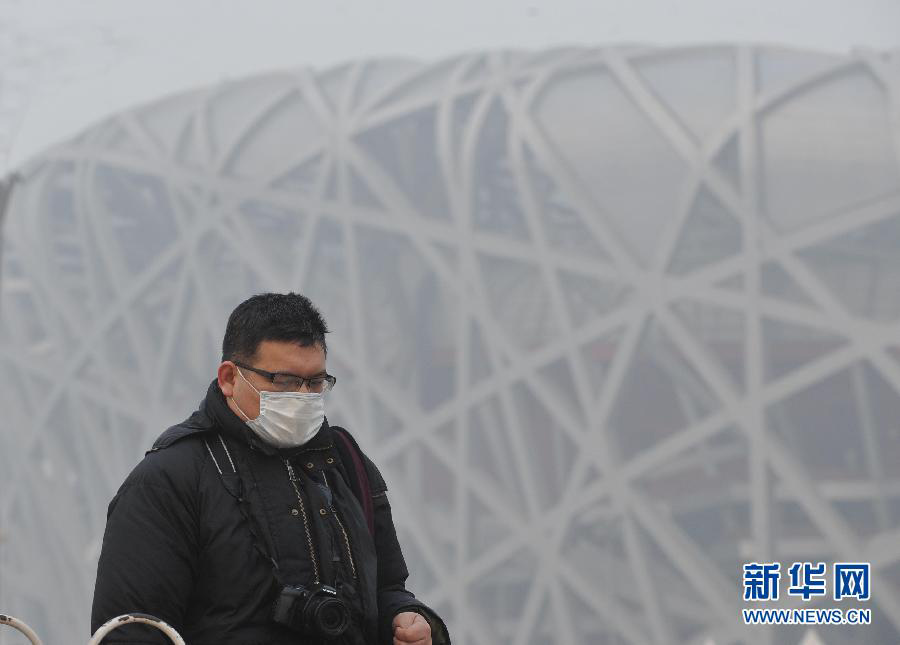 Пекин в четвертый раз за месяц окутала пыльная мгла (19)