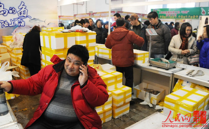 Свежая рыба из Дяоюйдао пользуется большим спросом на рынках Шанхая (4)