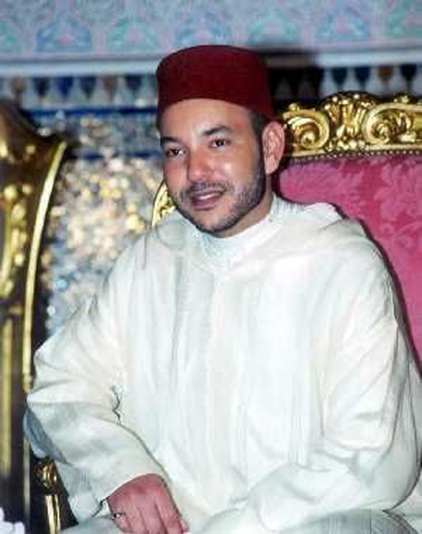 Король Марокко Мохаммед VI, общий размер состояния - 3 млрд. евро