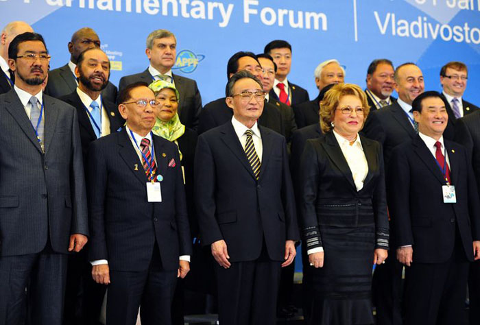 Работа XXI сессии Азиатско-Тихоокеанского парламентского форума (8)