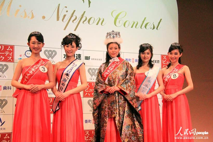 22-летняя студентка стала обладательницей титула "Мисс Япония - 2013" (2)