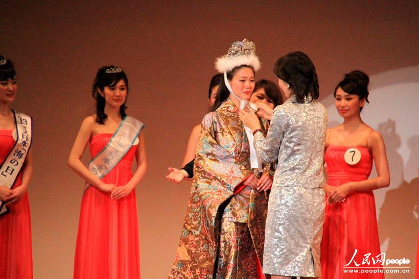 22-летняя студентка стала обладательницей титула "Мисс Япония - 2013" (4)