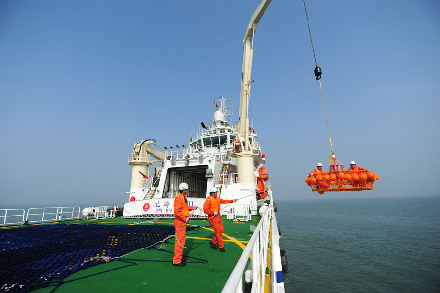 Китай: самое передовое морское спасательное судно начало дежурить в северных морских акваториях страны (3)