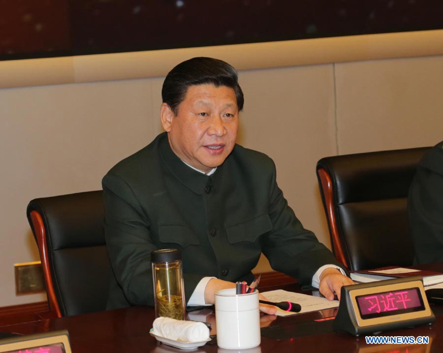Си Цзиньпин: обеспечить высокую степень коллективной сплоченности вооруженных частей, безопасность и стабильность (5)