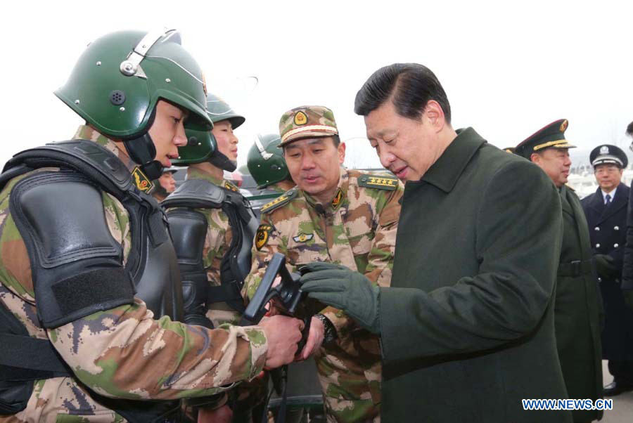 Си Цзиньпин: обеспечить высокую степень коллективной сплоченности вооруженных частей, безопасность и стабильность