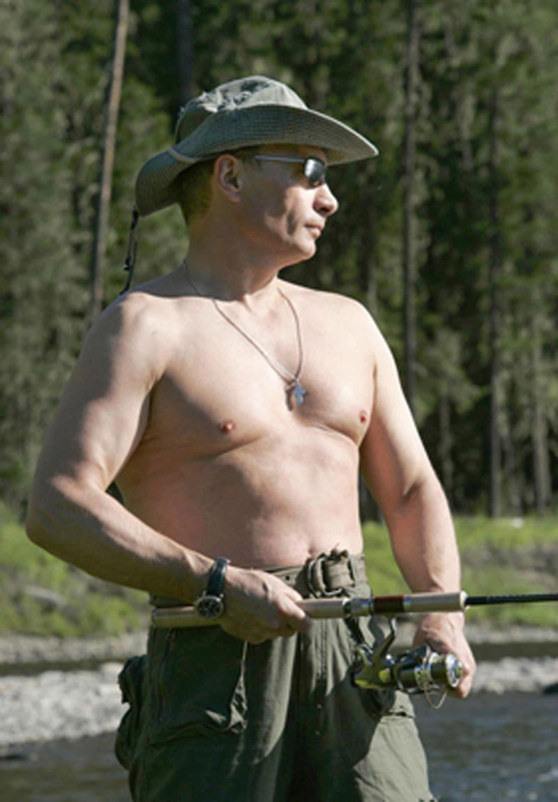 Фотосессия: Владимир Путин, мастер на все руки! (25)