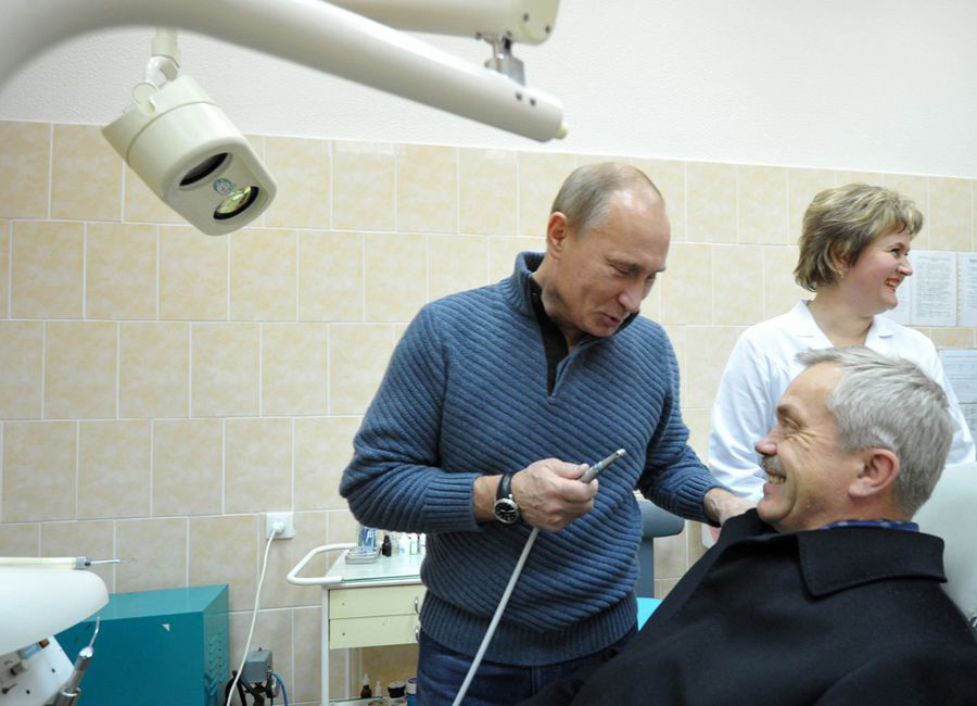 Фотосессия: Владимир Путин, мастер на все руки! (18)