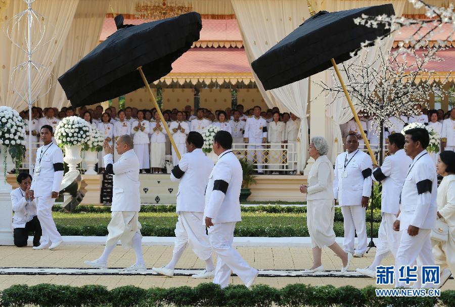 Состоялась церемония кремации останков покойного короля-отца Камбоджи Нородома Сианука