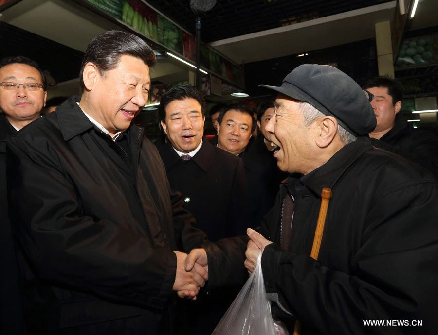 Си Цзиньпин в преддверии праздника Весны совершил инспекционную поездку в провинцию Ганьсу (9)