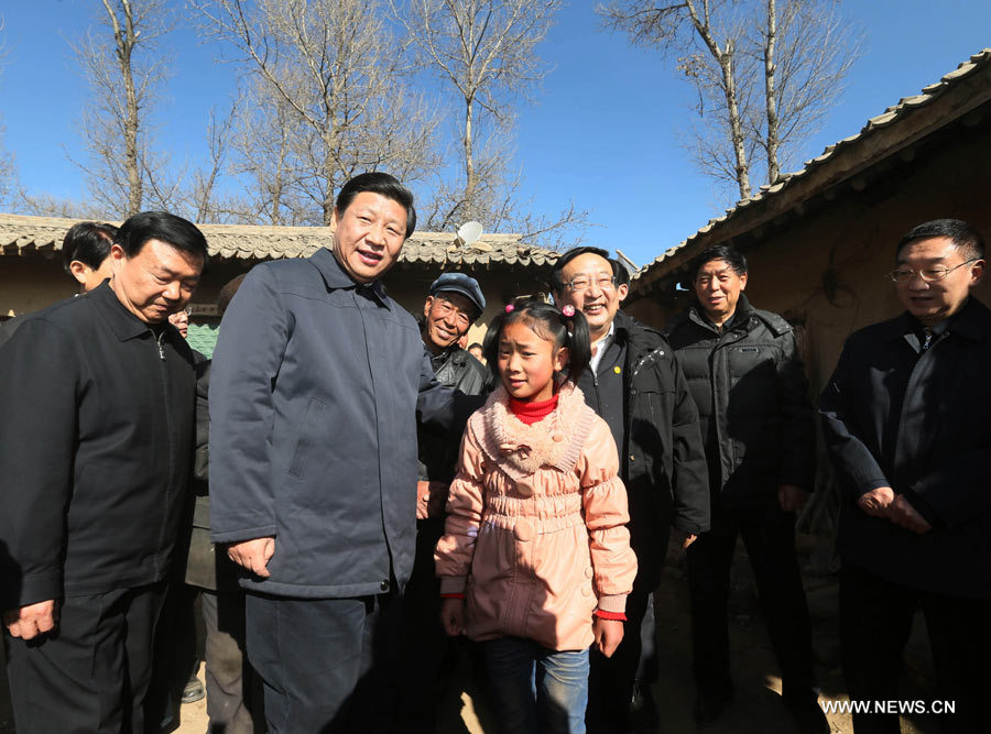 Си Цзиньпин в преддверии праздника Весны совершил инспекционную поездку в провинцию Ганьсу (4)